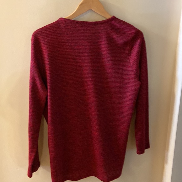 Haggar Clothings Petite - red sweater - size large - Picture 5 of 6